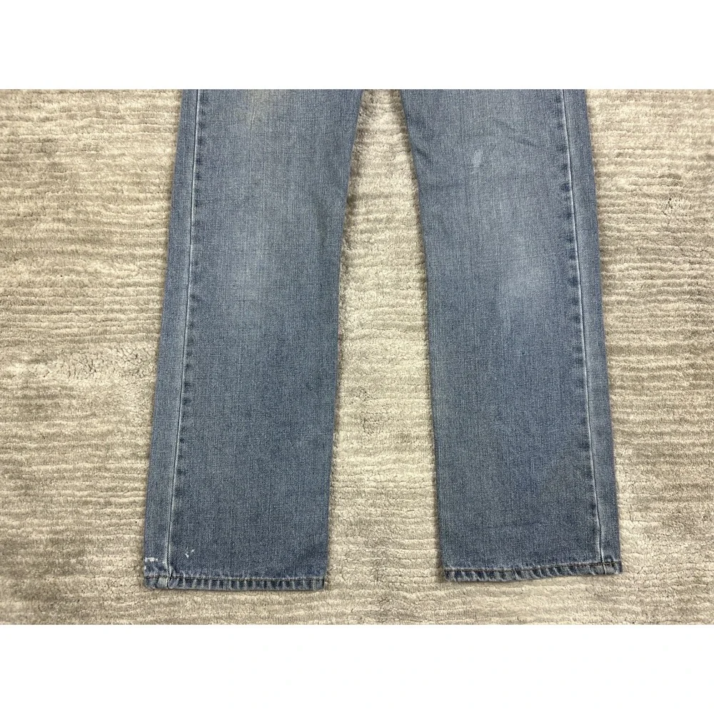 Levi's Jeans Boys 28x27 Blue 514 Straight Medium‎ Wash Denim Classic Fit